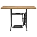 Miniatyrbillede 2 af 5: vidaXL konsolbord med symaskinebase 110 x 40 x 75 cm