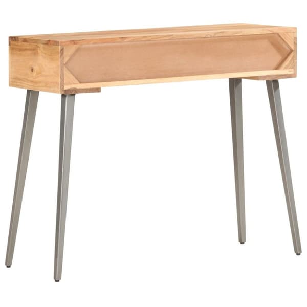 vidaXL Konsollbord 90x30x75 cm heltre akasie