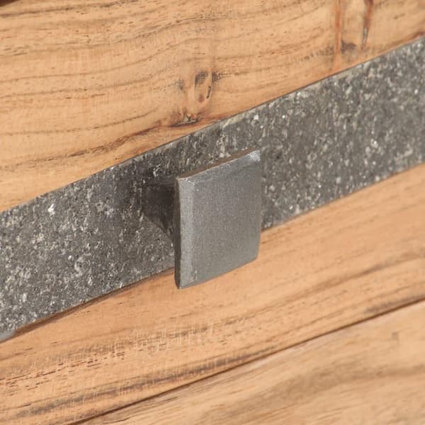 vidaXL Konsollbord 90x30x75 cm heltre akasie