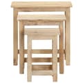 Miniatyrbilde 4 av 10: vidaXL Stablebord 3 stk heltre mango