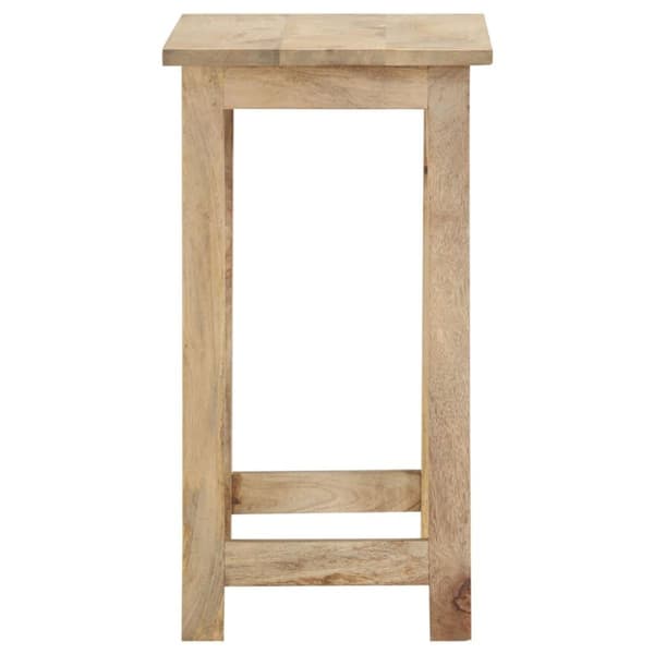 vidaXL Stablebord 3 stk heltre mango