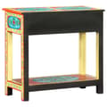 Miniatyrbilde 4 av 10: vidaXL Håndmalt konsollbord 80x35x75 cm heltre mango