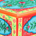 Miniatyrbilde 5 av 10: vidaXL Håndmalt konsollbord 80x35x75 cm heltre mango