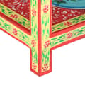 Miniatyrbilde 7 av 10: vidaXL Håndmalt konsollbord 80x35x75 cm heltre mango