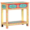 Miniatyrbilde 10 av 10: vidaXL Håndmalt konsollbord 80x35x75 cm heltre mango