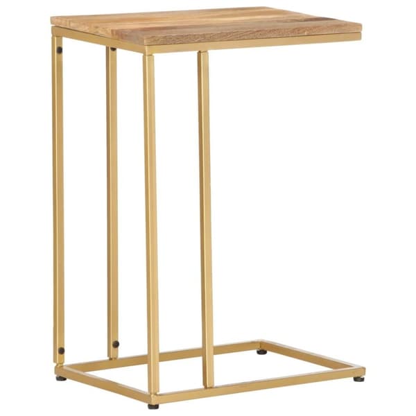 vidaXL Sidebord 35x45x65 cm heltre mango