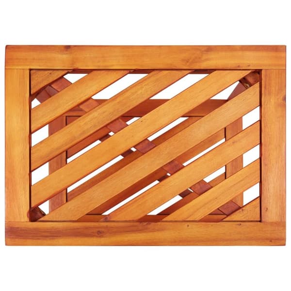 vidaXL Sidebord heltre akasie 45x33x45 cm