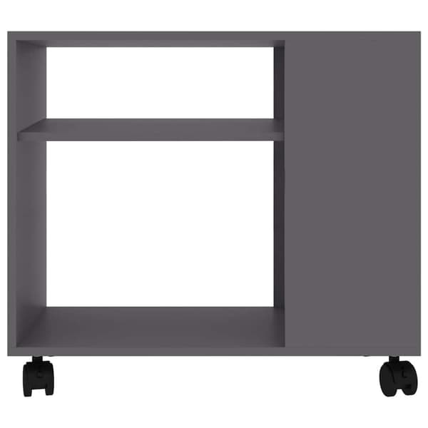 vidaXL sidebord 70x35x55 cm konstrueret træ grå
