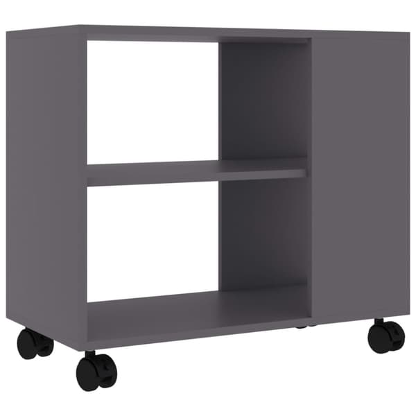 vidaXL sidebord 70x35x55 cm konstrueret træ grå