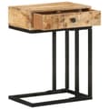 Miniatyrbilde 2 av 10: vidaXL U-formet sidebord 45x30x61 cm heltre mango
