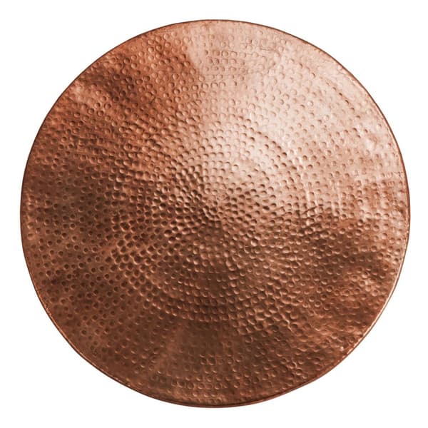 WOMO-DESIGN sofabord stuebord sofabord aluminium Ø 60x30,5 cm kobber