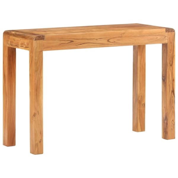 vidaXL konsolbord 110x40x76 cm massivt akacietræ med honningfinish
