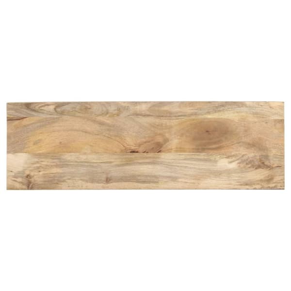 vidaXL Konsolipöytä 110x35x75 cm täysi mangopuu