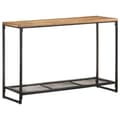 Miniatyrbilde 7 av 10: vidaXL Konsollbord 110x35x75 cm heltre akasie