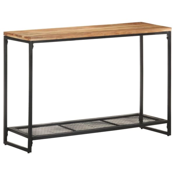 vidaXL Konsollbord 110x35x75 cm heltre akasie