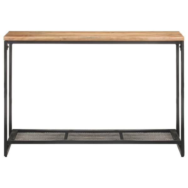 vidaXL Konsollbord 110x35x75 cm heltre akasie
