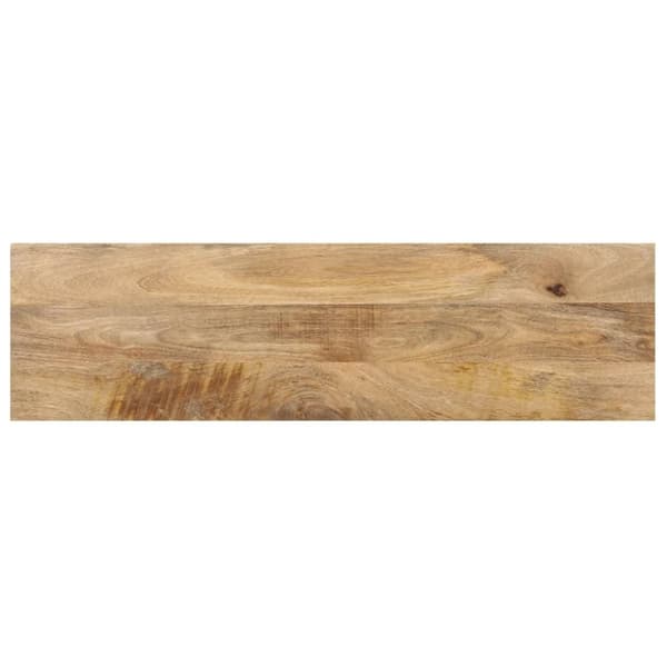 vidaXL Konsollbord 110x30x75 cm heltre mango