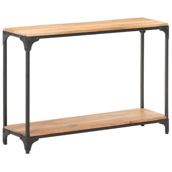 vidaXL konsolbord 110x30x75 cm massivt akacietræ