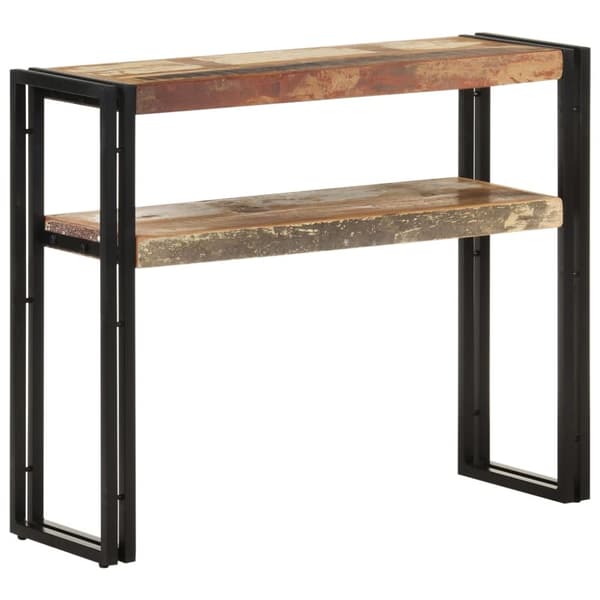 vidaXL Konsollbord 90x30x75 cm gjenvunnet heltre
