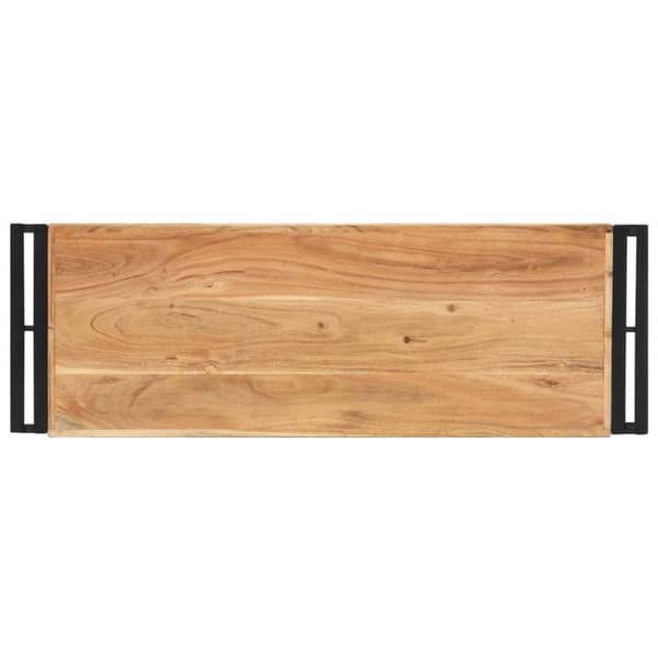vidaXL konsolbord 90x30x75 cm massivt akacietræ