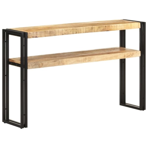 vidaXL konsolbord 120x30x75 cm ru mangotræ