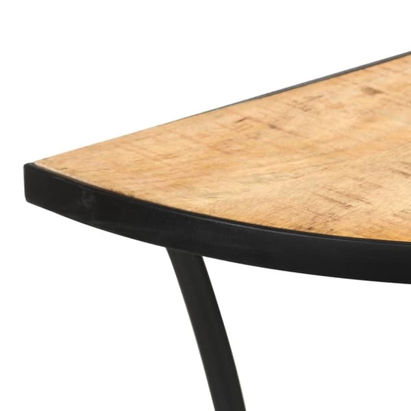 vidaXL Sivupöytä 110x40x77 cm täysi mangopuu