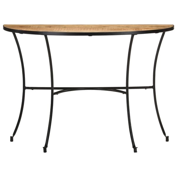 vidaXL Sivupöytä 110x40x77 cm täysi mangopuu