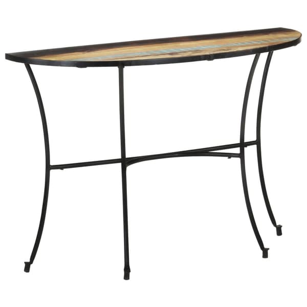 vidaXL sidebord 110x40x77 cm massivt genbrugstræ