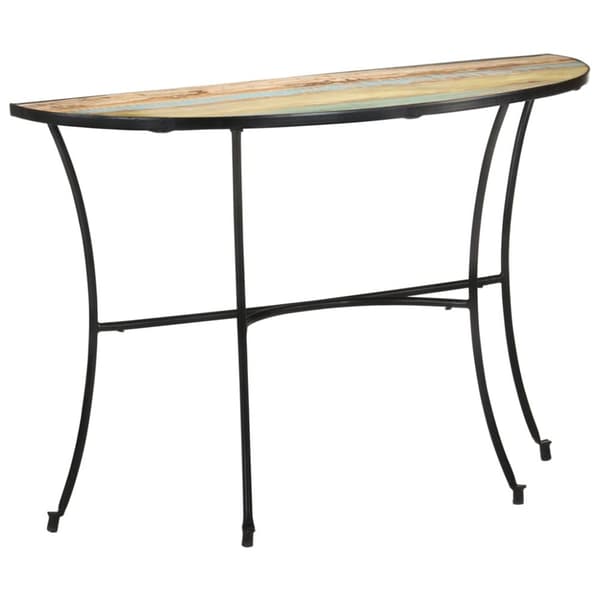 vidaXL sidebord 110x40x77 cm massivt genbrugstræ