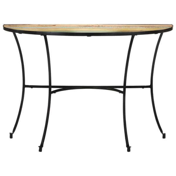 vidaXL sidebord 110x40x77 cm massivt genbrugstræ