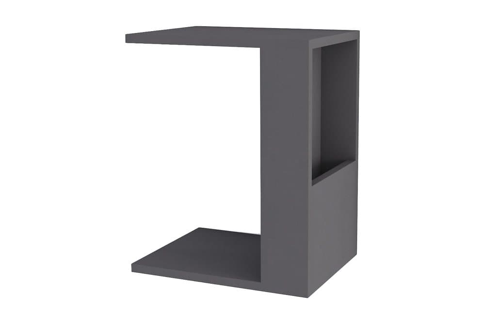 JULIENA Sidobord 30 cm Antracit