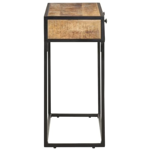 vidaXL konsolbord 100x35x75 cm massivt mangotræ