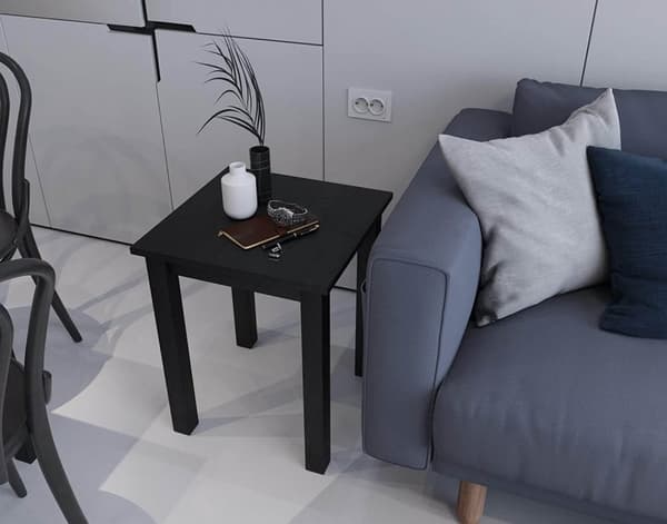 Sideboard/Natbord "Vesa" (Black Coffee), 45x45x55 cm