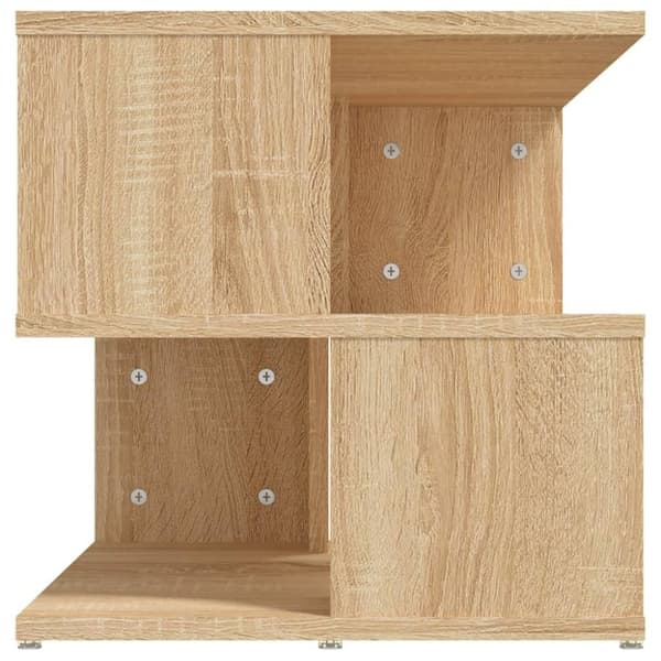 vidaXL sidebord 40x40x40 cm konstrueret træ sonoma-eg