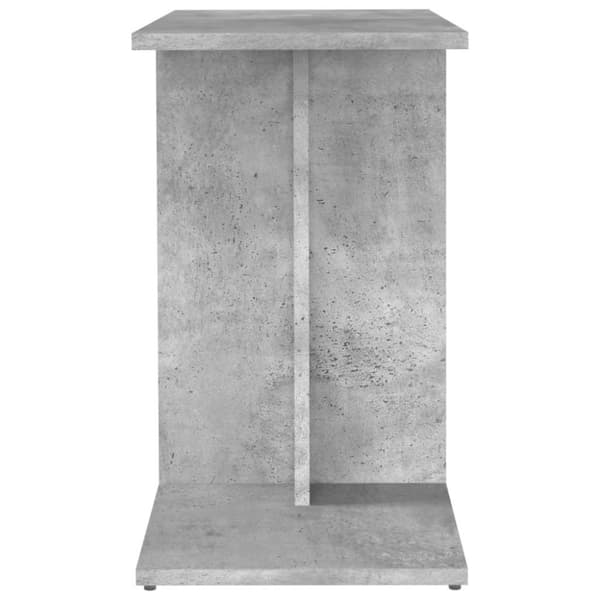vidaXL sidebord 50x30x50 cm konstrueret træ betongrå