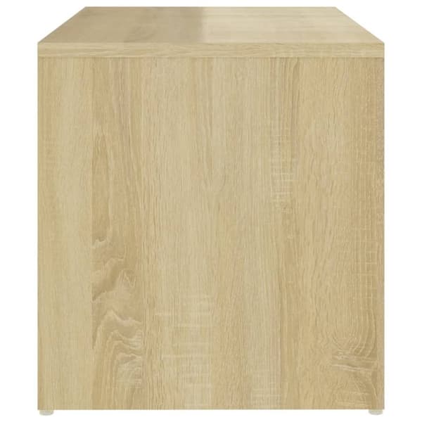 vidaXL sidebord 59x36x38 cm spånplade sonoma-eg