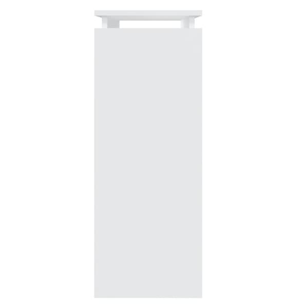 vidaXL konsolbord 80x30x80 cm konstrueret træ hvid