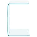 Miniatyrbillede 4 af 8: vidaXL sidebord 40x40x60 cm hærdet glas