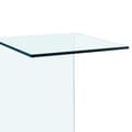 Miniatyrbillede 6 af 8: vidaXL sidebord 40x40x60 cm hærdet glas