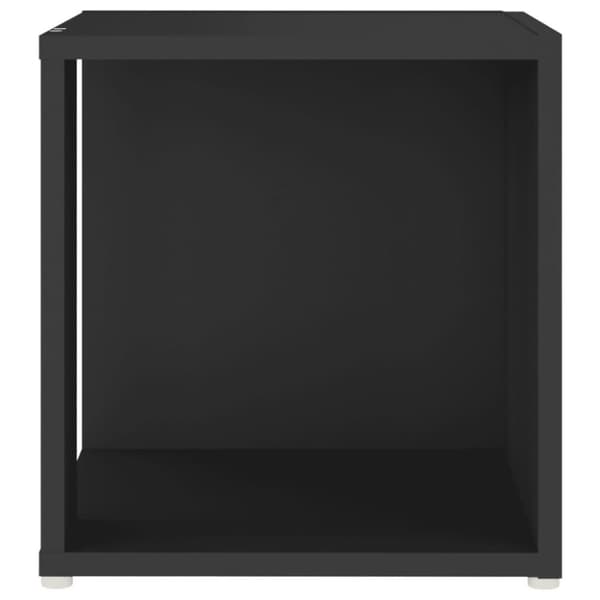 vidaXL sidebord 33x33x34,5 cm konstrueret træ hvid