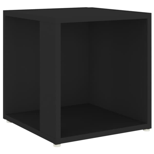 vidaXL sidebord 33x33x34,5 cm konstrueret træ hvid
