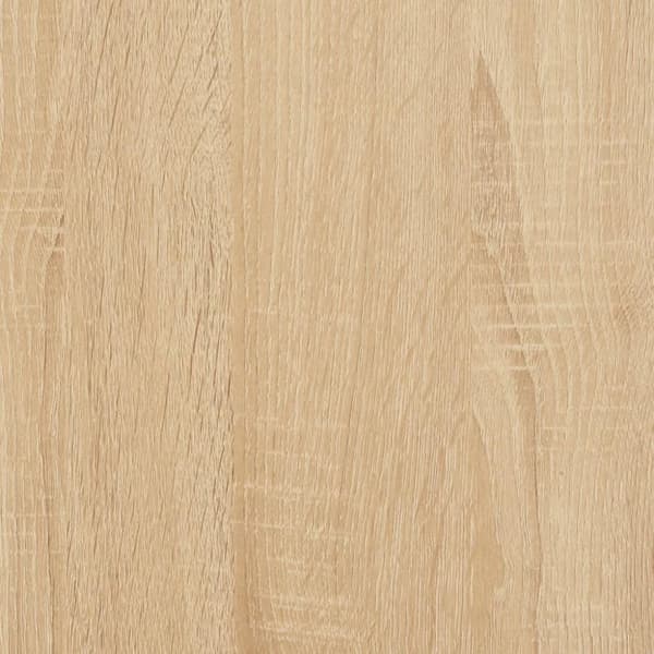vidaXL Sivupöytä Sonoma tammi 33x33x34,5 cm tekninen puu
