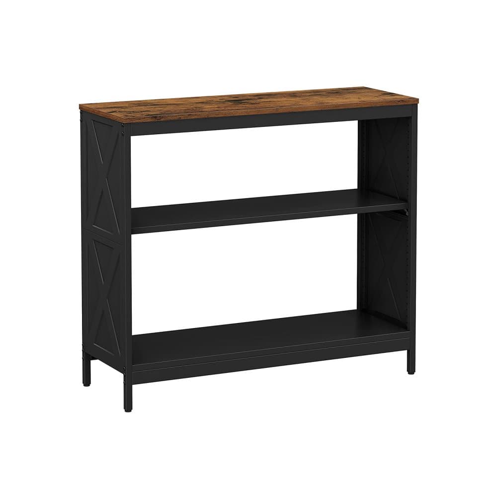 Segenns Accra Console-bord - Sidobord - Byråskåp - Stopbord - Skåp - Industriell design - Vintage - Brun-Svart