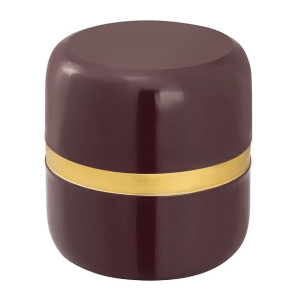 Dekotiskt bordssidobord runt Ø 34 h 36 cm Beverley Table – Purple