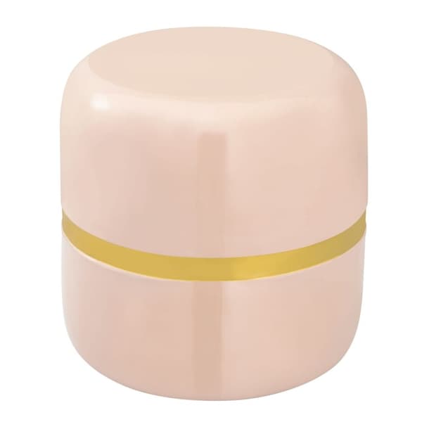 Dekotiskt bordssidobord runt lampbord Softy Beverley Table-rosa