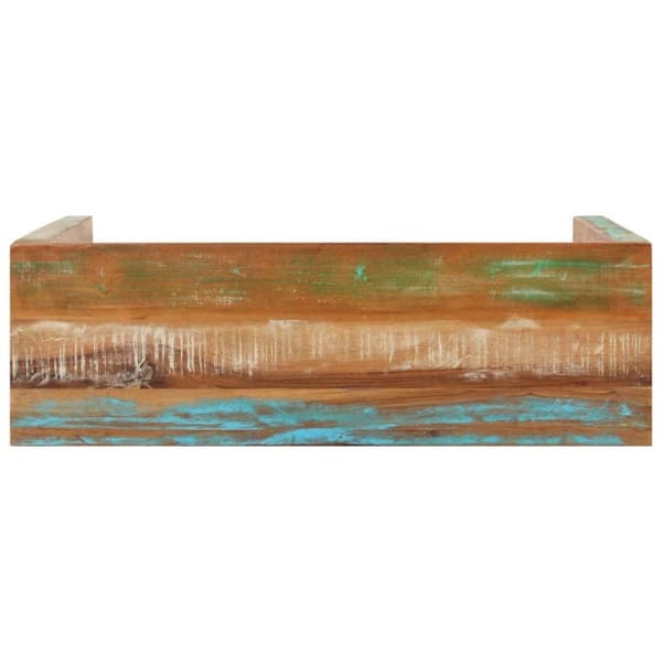 vidaXL Konsollbord 110x35x76 cm gjenvunnet heltre