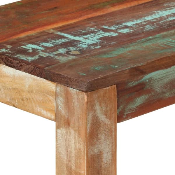 vidaXL Konsollbord 110x35x76 cm gjenvunnet heltre