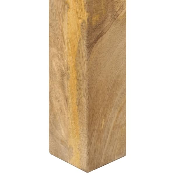 vidaXL Konsollbord 110x35x76 cm grovt mangotre