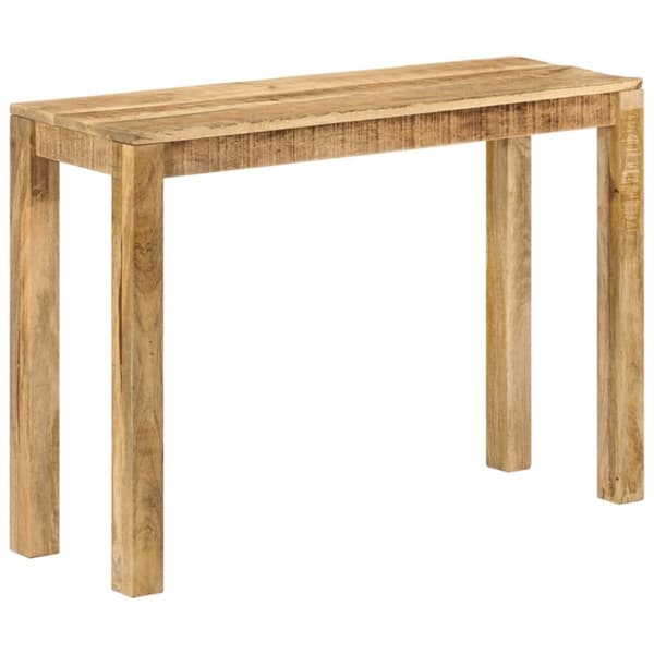 vidaXL Konsollbord 110x35x76 cm grovt mangotre