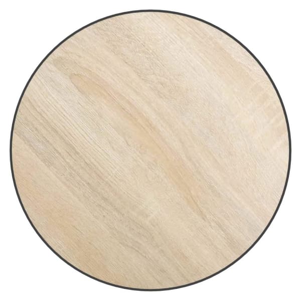 vidaXL Tebord sonoma-ek Ø35 cm MDF